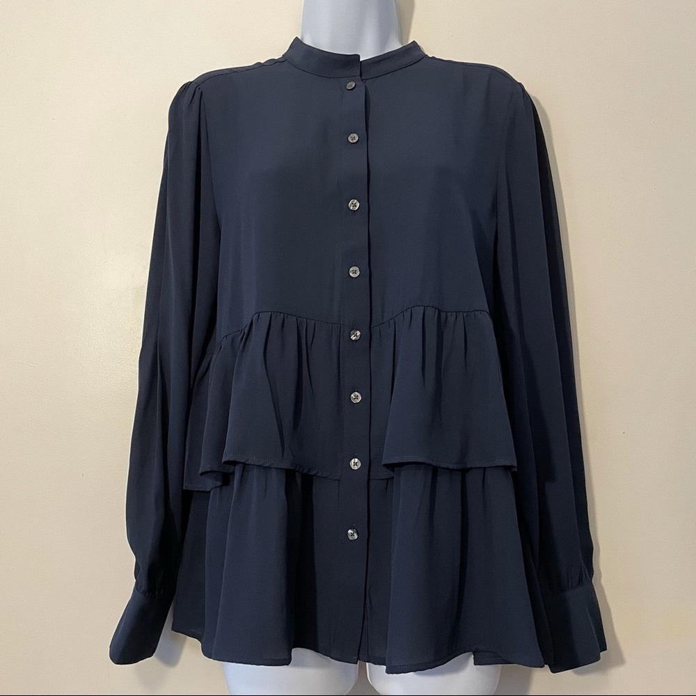 Ann Taylor Factory Button Down Top